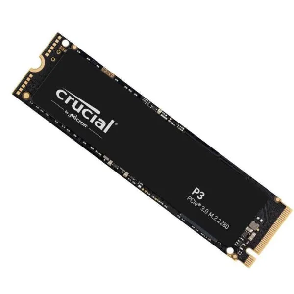Crucial P3 1TB M.2 PCIe Gen3 NVMe Internal SSD - Up to 3500MB/s Sequential Read & 3000 MB/s
