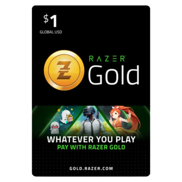 Razer Gold 1$ Global - The Perfect Start